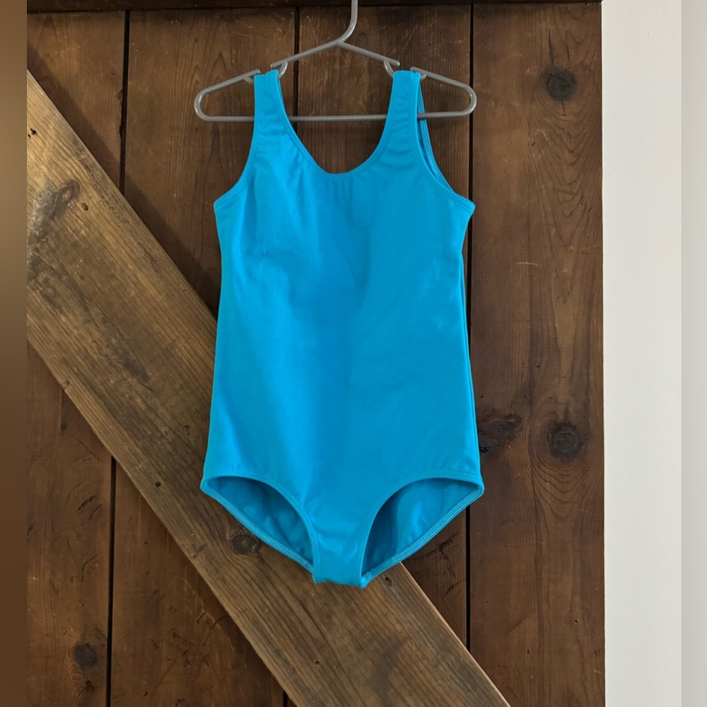 Revolution Bright Blue Kids Dance Leotard